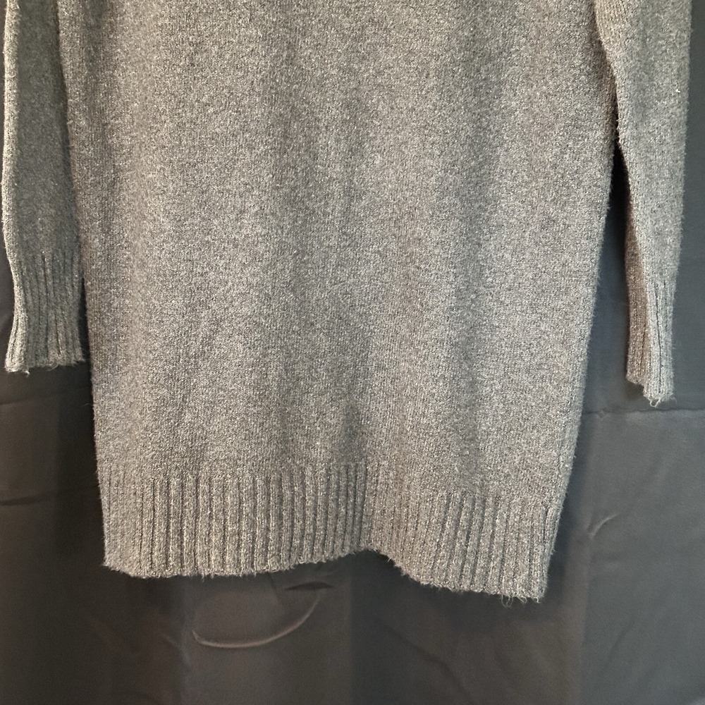 BP‎ Gray Sweater Dress Women's Size Medium Long Sleeve Pullover Y2K 90's - Picture 3 of 4